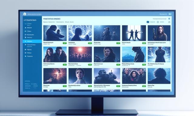 Interface utilisateur affichant des recommandations de contenu personnalisées générées par IA - Projet Plateforme